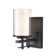 Millennium - 5501-MB - One Light Wall Sconce - Huderson - Matte Black