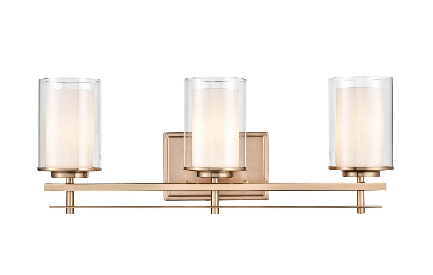 Millennium - 5503-MG - Three Light Wall Sconce - Huderson - Modern Gold