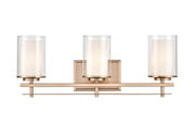 Millennium - 5503-MG - Three Light Wall Sconce - Huderson - Modern Gold