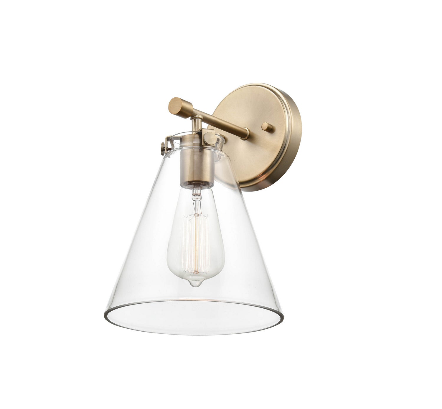 Millennium - 8121-MG - One Light Wall Sconce - Aliza - Modern Gold