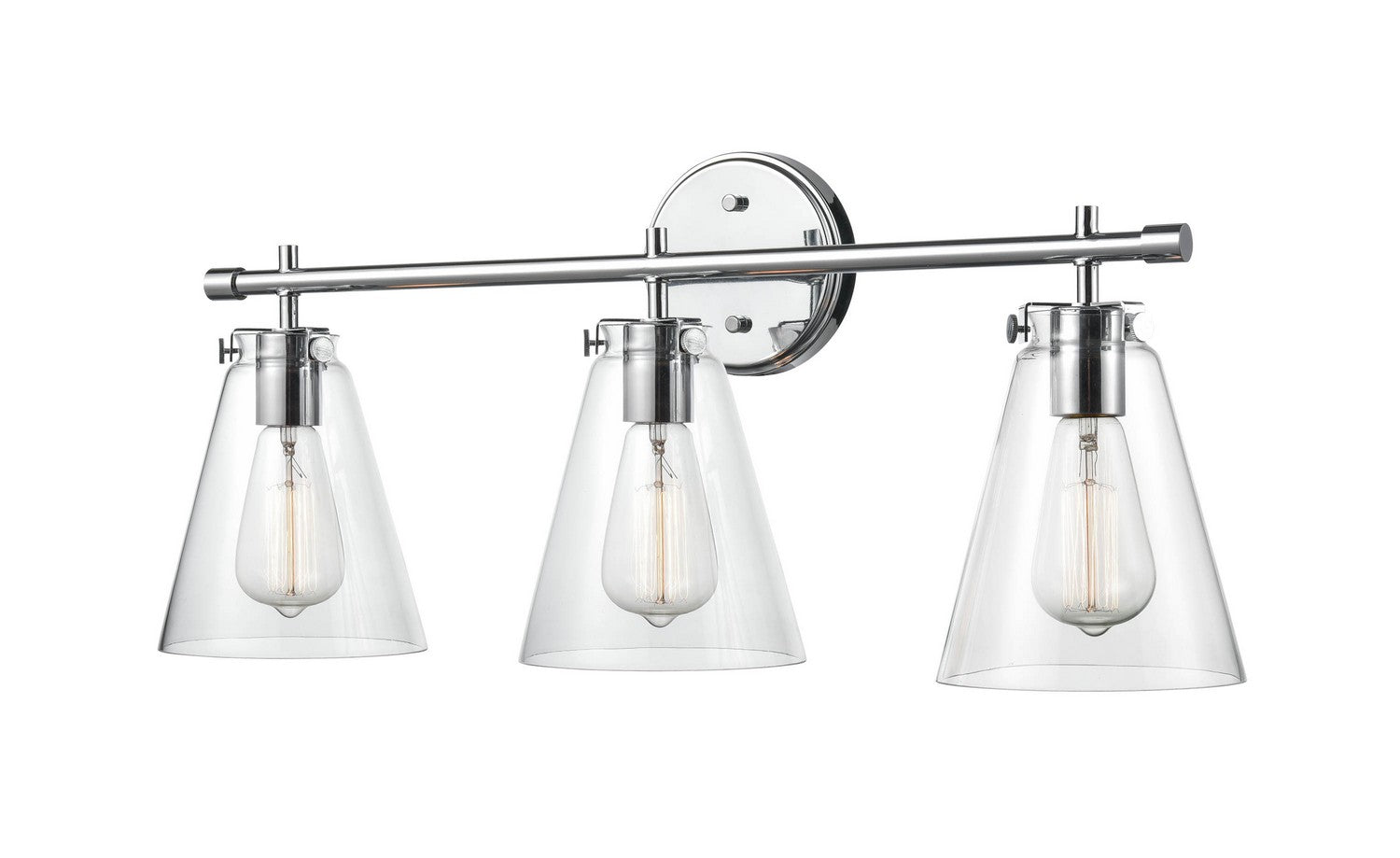 Millennium - 8123-CH - Three Light Vanity - Aliza - Chrome