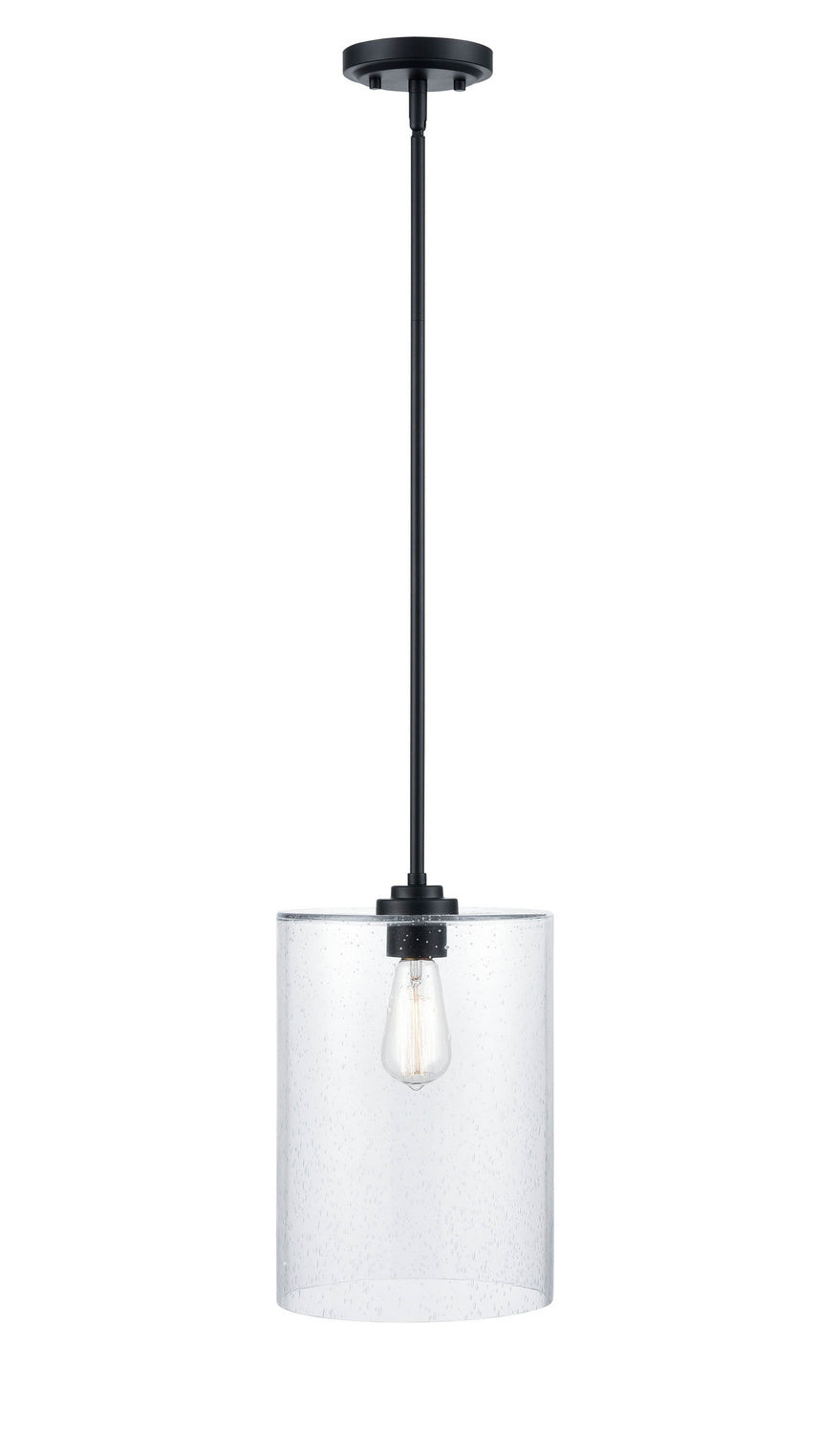 Millennium - 9611-MB - One Light Mini Pendant - Moven - Matte Black