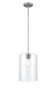 Millennium - 9611-SN - One Light Mini Pendant - Moven - Satin Nickel