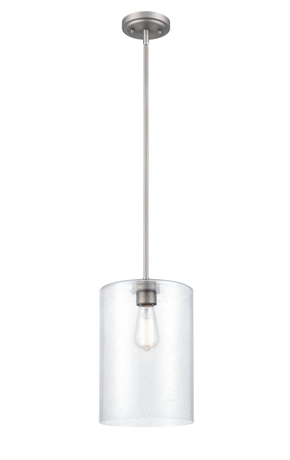 Millennium - 9611-SN - One Light Mini Pendant - Moven - Satin Nickel