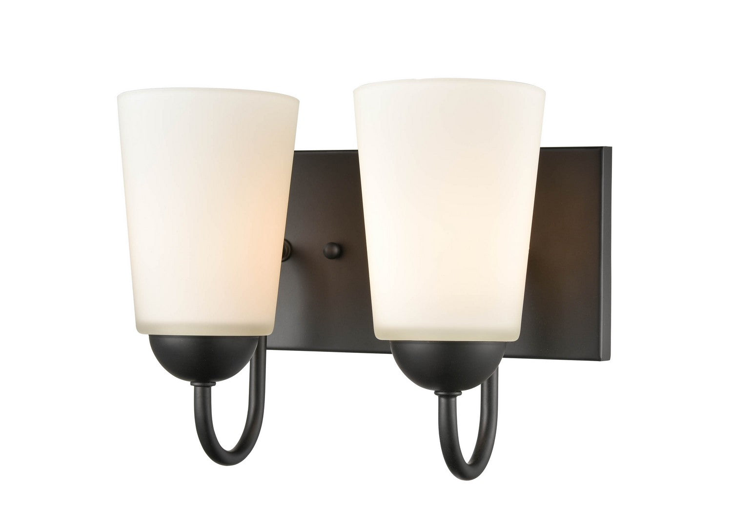 Millennium - 9812-MB - Two Light Vanity - Ivey Lake - Matte Black
