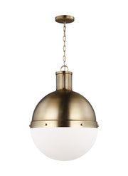 Visual Comfort Studio - 6677101-848 - One Light Pendant - Hanks - Satin Brass