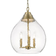 Golden - 1094-3P BCB-HCG - Three Light Pendant - Ariella - Brushed Champagne Brass