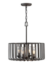 Hinkley - 29504BGR-LV - LED Chandelier - Reid - Brushed Graphite