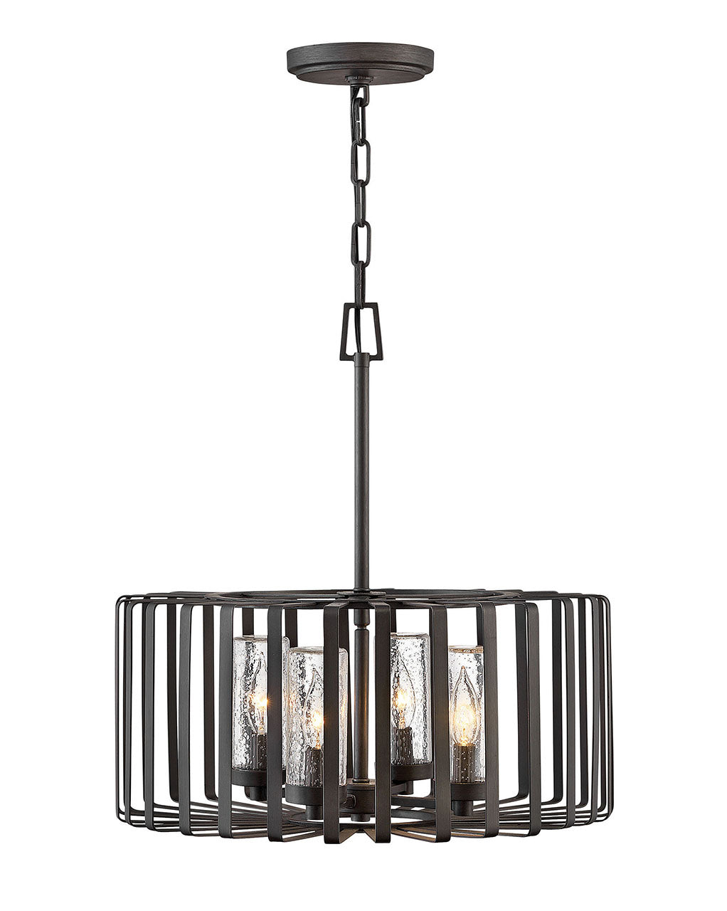 Hinkley - 29504BGR-LV - LED Chandelier - Reid - Brushed Graphite