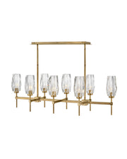 Hinkley - 38256HB - LED Chandelier - Ana - Heritage Brass