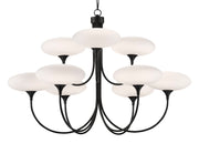 Currey and Company - 9000-0588 - Nine Light Chandelier - Oil Rubbed Bronze