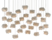 Currey and Company - 9000-0700 - 30 Light Pendant - Clear