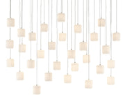 Currey and Company - 9000-0714 - 30 Light Pendant - White