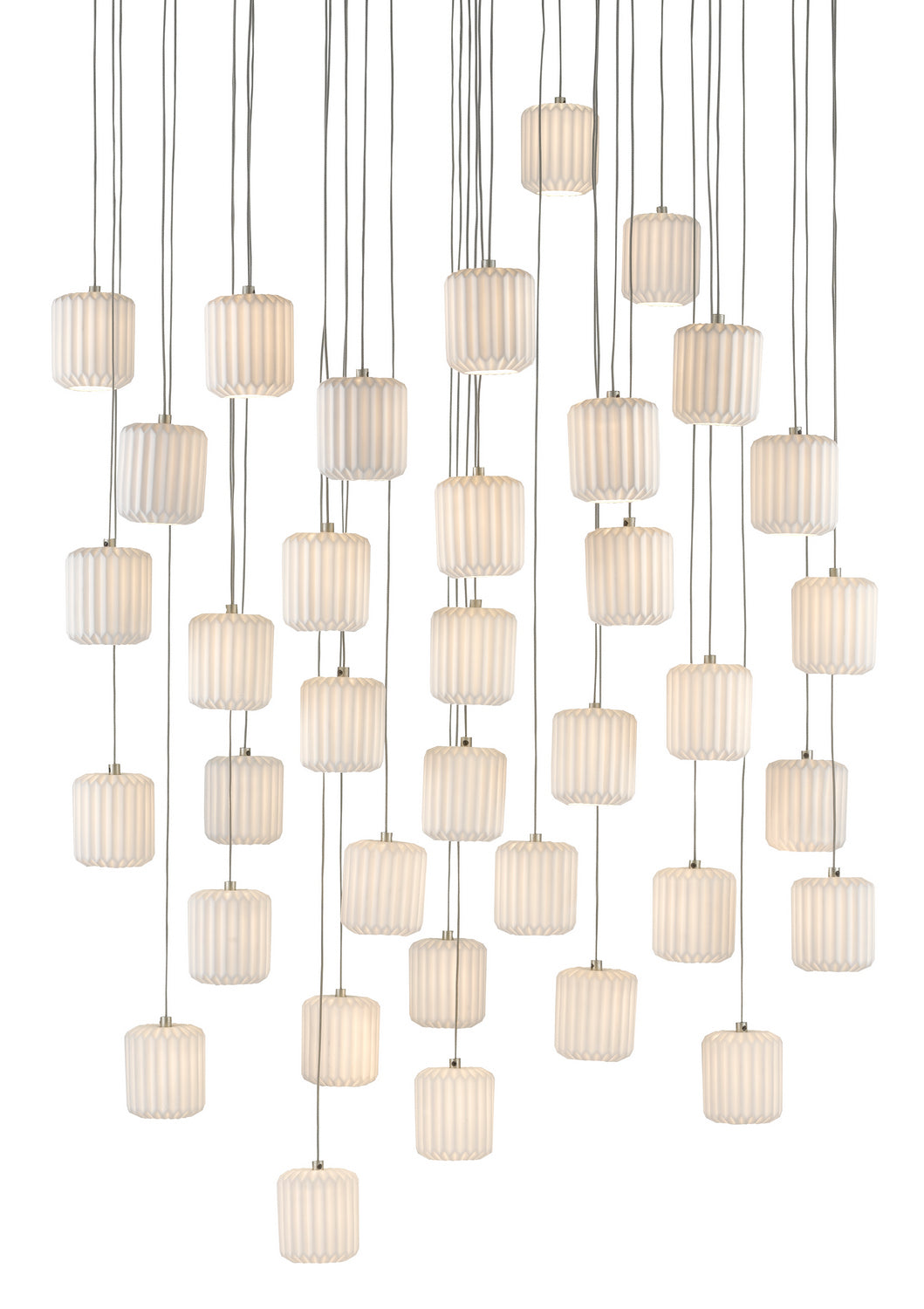 Currey and Company - 9000-0715 - 36 Light Pendant - White