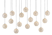 Currey and Company - 9000-0720 - 15 Light Pendant - Pearl
