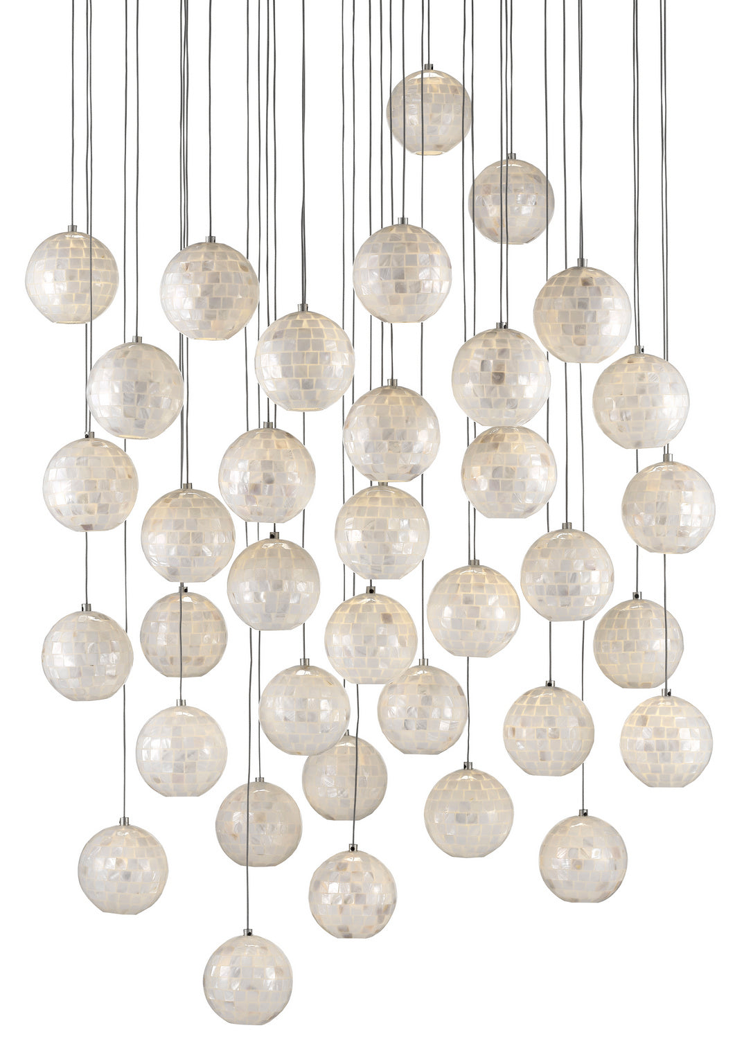 Currey and Company - 9000-0722 - 36 Light Pendant - Pearl