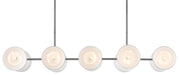 Currey and Company - 9000-0727 - Ten Light Chandelier - Hiroshi Gray/White