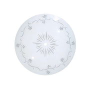 Satco - 50-195 - Glass - White / Gray