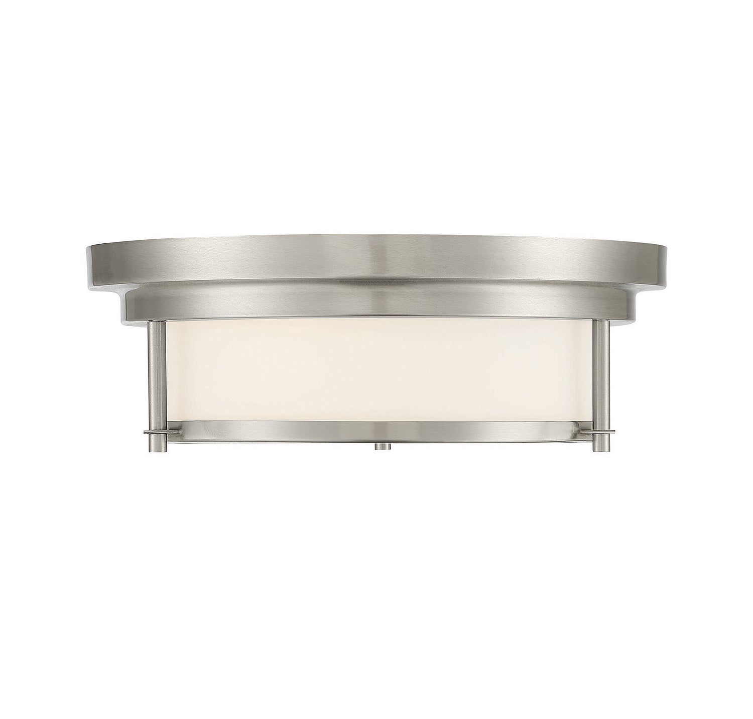 Meridian - M60062BN - Two Light Flush Mount - Brushed Nickel