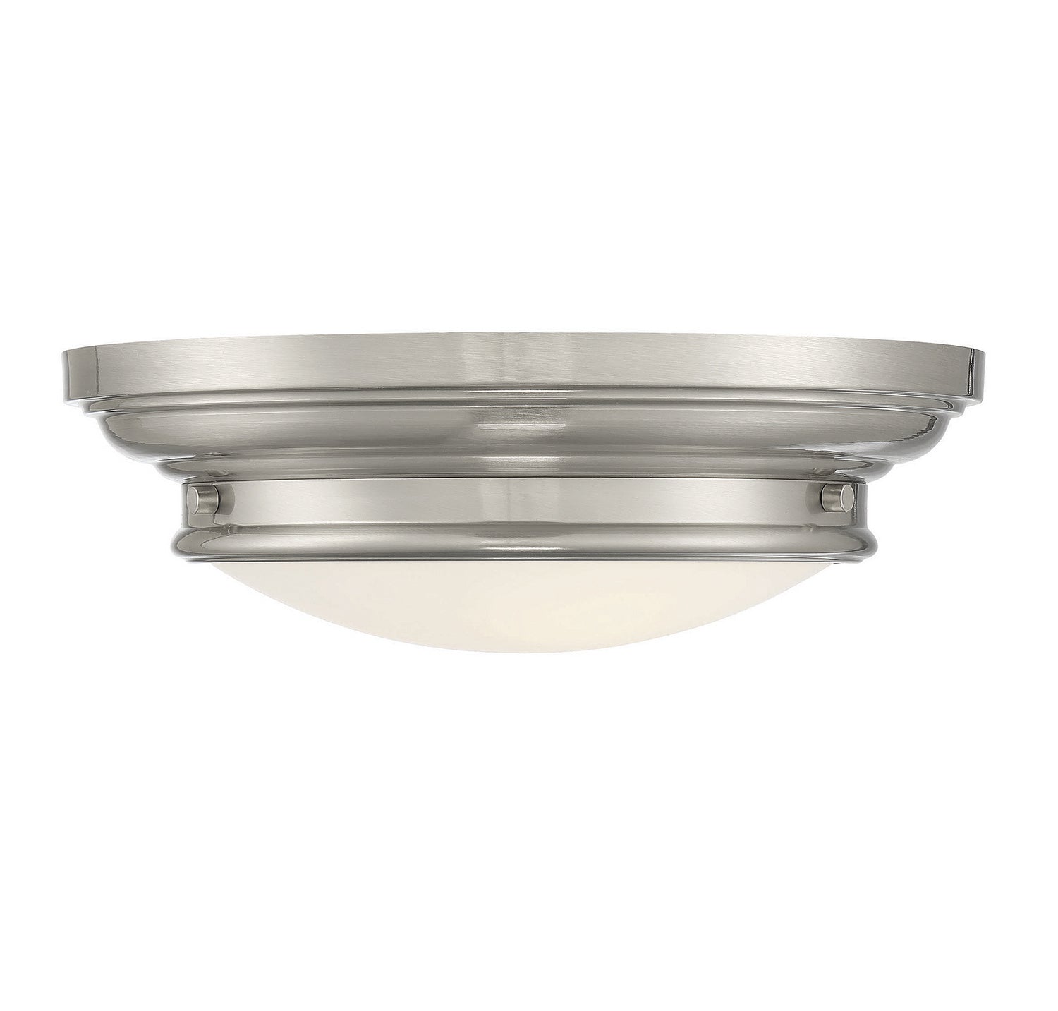 Meridian - M60063BN - Two Light Flush Mount - Brushed Nickel