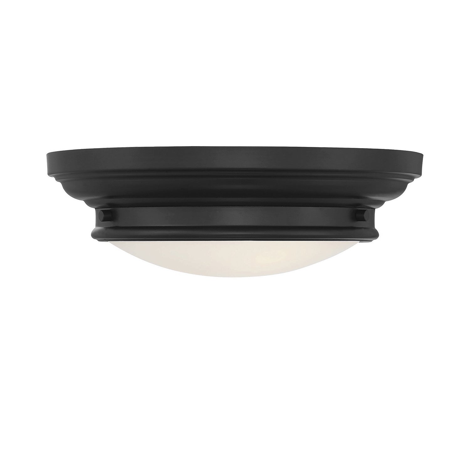 Meridian - M60063MBK - Two Light Flush Mount - Matte Black