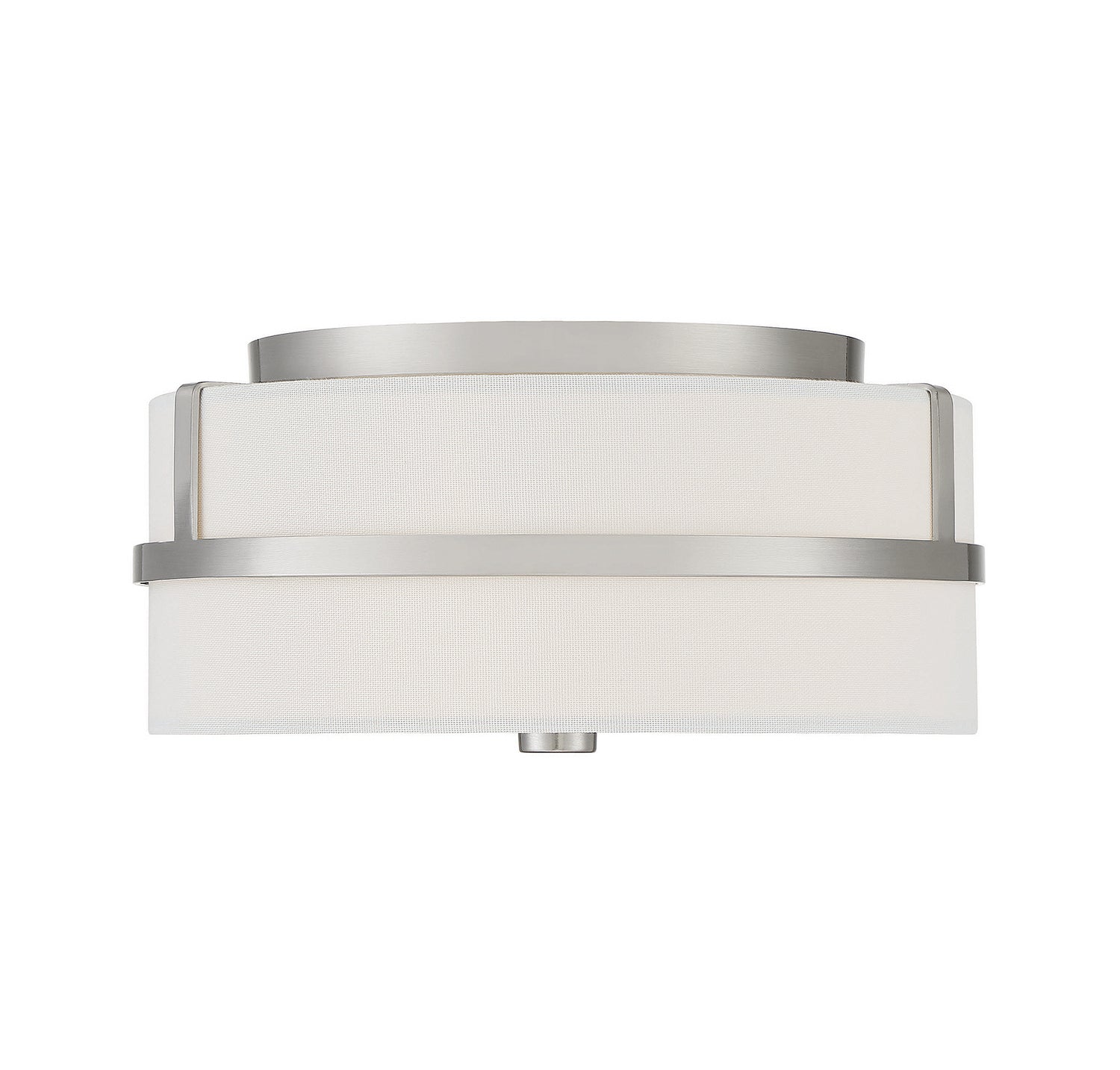 Meridian - M60065BN - Two Light Flush Mount - Brushed Nickel