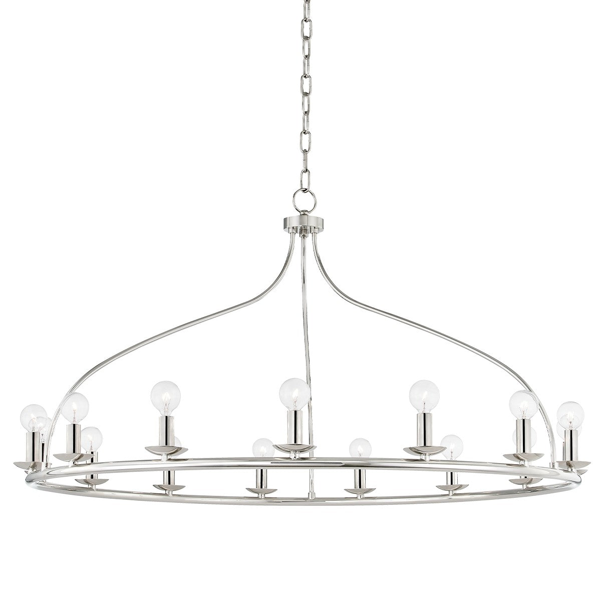 Mitzi - H511815-PN - 15 Light Chandelier - Kendra - Polished Nickel
