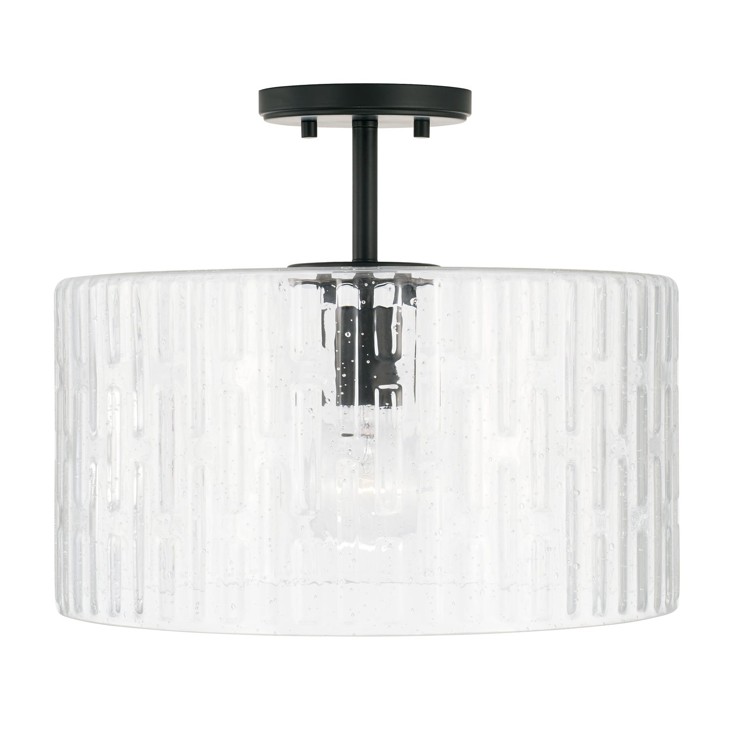 Capital Lighting - 241311MB - One Light Semi Flush Mount - Emerson - Matte Black