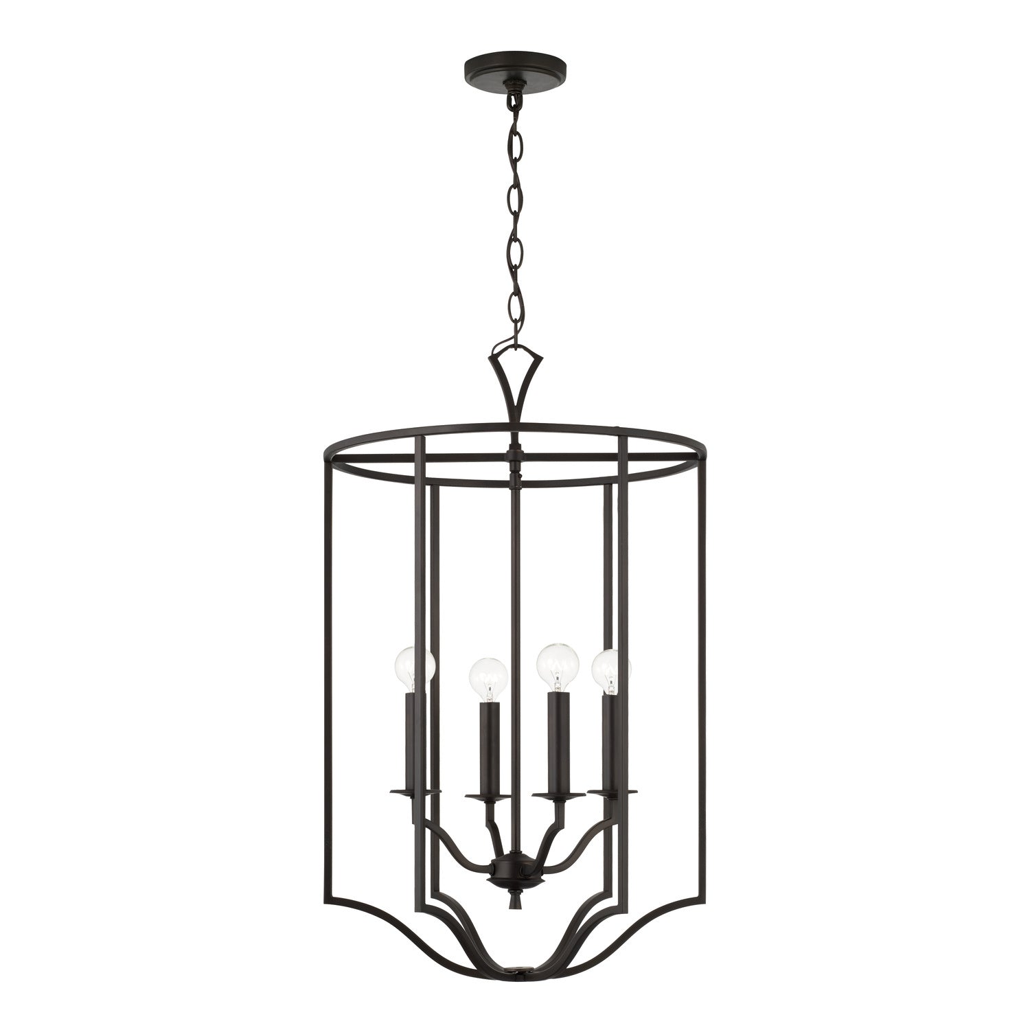 Capital Lighting - 542841OB - Four Light Foyer Pendant - Jaymes - Old Bronze