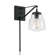 Capital Lighting - 642711MB-518 - One Light Wall Sconce - Dillon - Matte Black