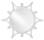 Currey and Company - 1000-0096 - Mirror - Gesso White/Mirror