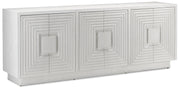 Currey and Company - 3000-0152 - Credenza - Cerused White