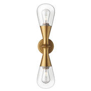 Alora - WV361002VB - Bathroom Fixtures - Marcel - Vintage Brass