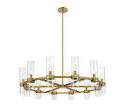 Z-Lite - 4008-12RB - 12 Light Chandelier - Datus - Rubbed Brass