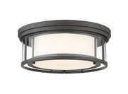 Z-Lite - 426F16-BRZ - Three Light Flush Mount - Willow - Bronze