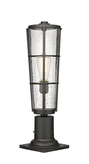 Z-Lite - 591PHB-533PM-BK - One Light Outdoor Pier Mount - Helix - Black