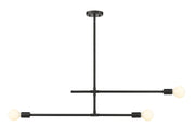 Z-Lite - 731-3MB - Three Light Chandelier - Modernist - Matte Black