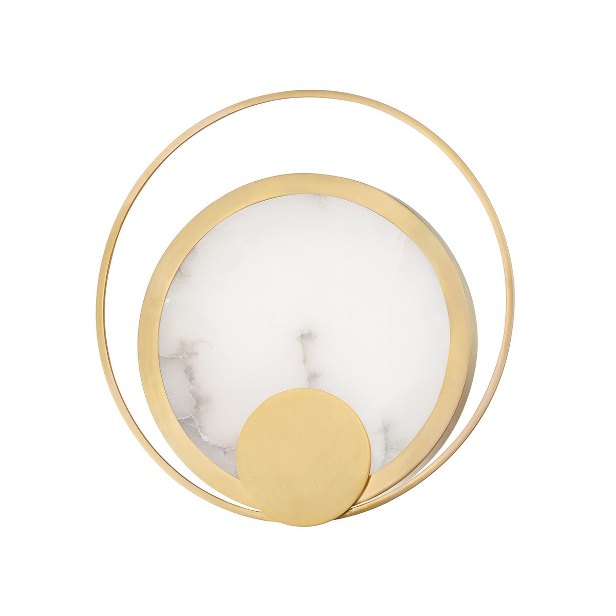 Hudson Valley - 1560-AGB - LED Wall Sconce - Coil - Aged Brass