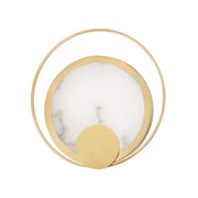 Hudson Valley - 1560-AGB - LED Wall Sconce - Coil - Aged Brass