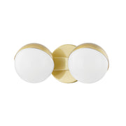 Hudson Valley - 1662-AGB - LED Bath Bracket - Lodi - Aged Brass