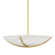 Hudson Valley - 3522-AGB - Six Light Pendant - Wheatley - Aged Brass