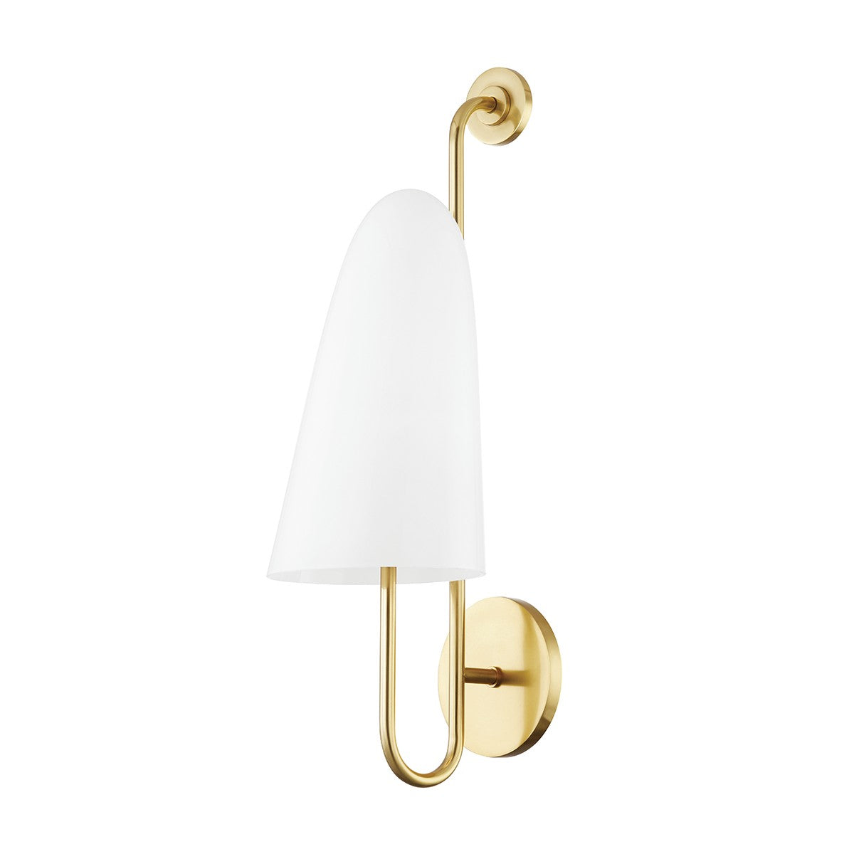 Hudson Valley - 7171-AGB - One Light Wall Sconce - Slate Hill - Aged Brass