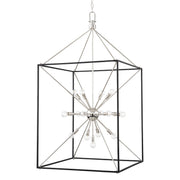 Hudson Valley - 8927-PN/BK - 25 Light Chandelier - Glendale - Polished Nickel/Black