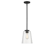 Savoy House - 7-1027-1-89 - One Light Mini-Pendant - Calhoun - Matte Black