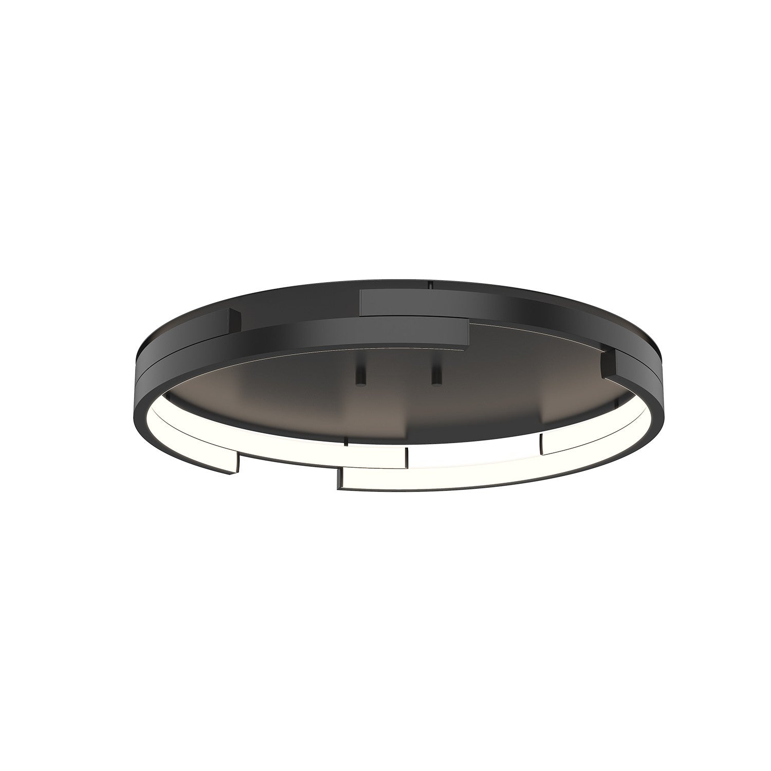 Kuzco Lighting - FM52719-BK - LED Flush Mount - Anello Minor - Black