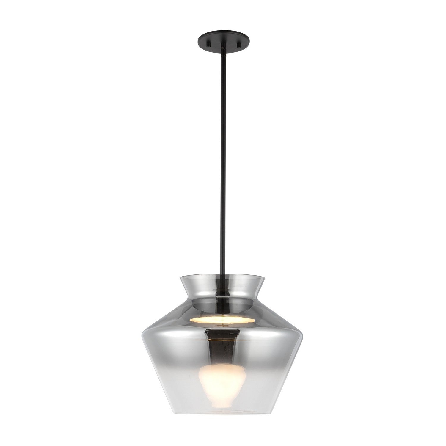 Kuzco Lighting - PD62013-BK/SM - LED Pendant - Trinity - Black/Smoked
