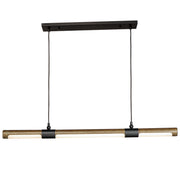 ET2 - E24946-APBK - LED Pendant - Rollo - Antique Pecan / Black