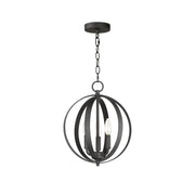 Maxim - 10030BK - Three Light Chandelier - Provident - Black