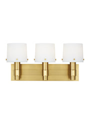Visual Comfort Studio - TV1083BBS - Three Light Vanity - Palma - Burnished Brass