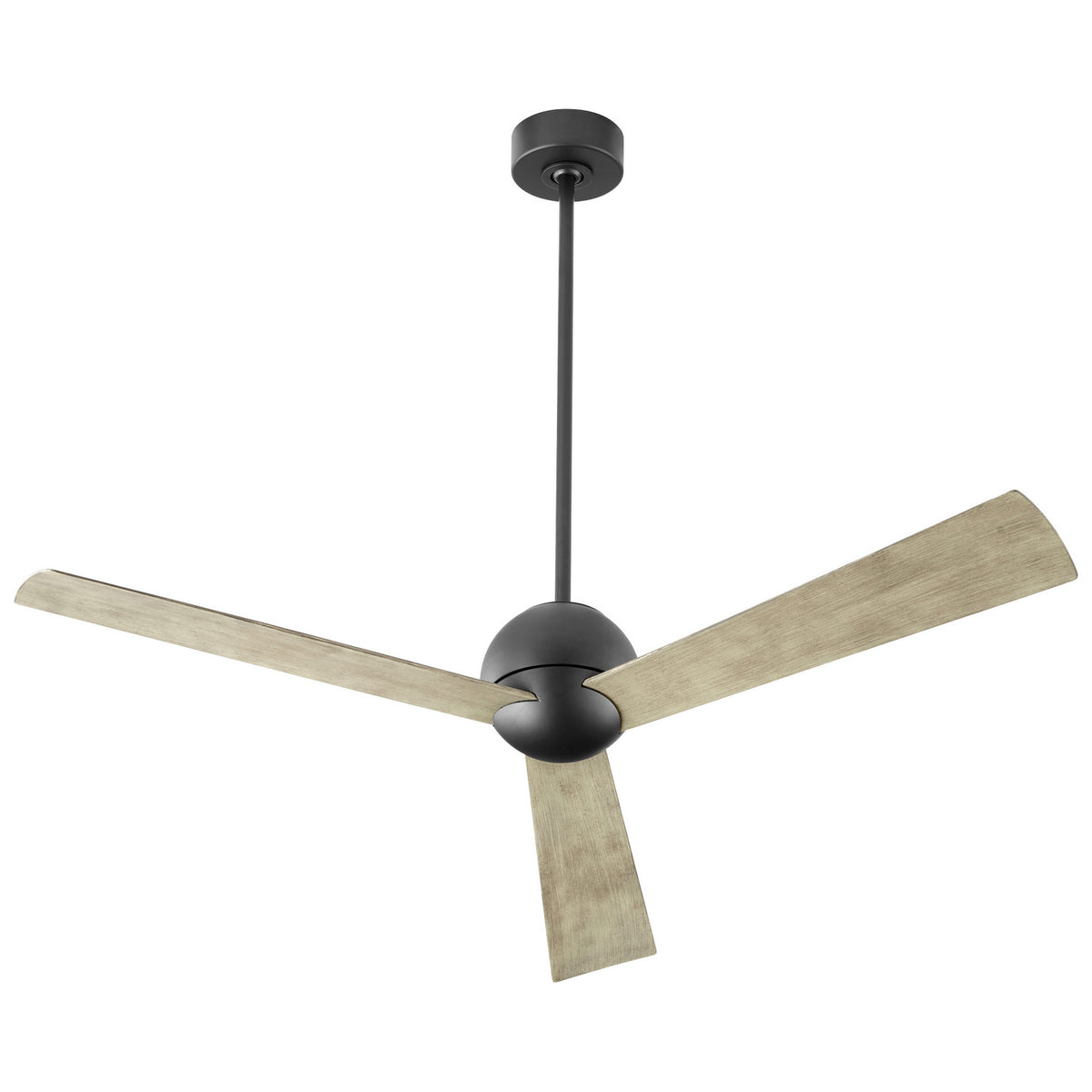 Quorum - 3-114-15 - 54"Ceiling Fan - Rondure - Black